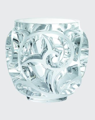 Lalique Tourbillions Clear Vase