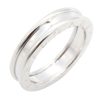 Bulgari Silver White Gold (18K) Band Ring (Pre-Owned)