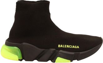 Balenciaga Womens Elastane Speed Clear Sole Sneaker (Authentic Pre-Loved)