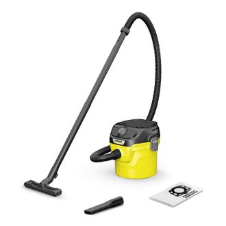 Karcher Bidone Aspiratutto Kwd 1 V-12/2/18 - Potenza Nominale Di Ingresso: 1000 W - Potenza Di Aspirazione: 220 W - Aspirazione: Max. 220 Mbar