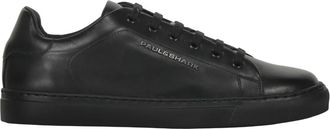 Paul & Shark Elegante leren sneakers - Heren - Sneakers - Zwart - 40 EU - Leer - Schoenen