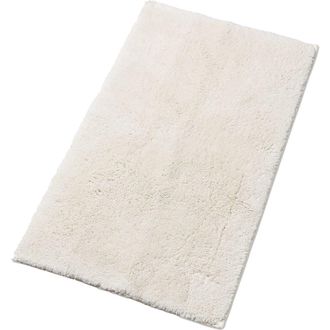 Christy Deep Pile Thick Non-Slip Bath Rug in Parchment at Nordstrom