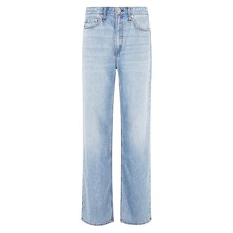 Rag & Bone Dames, Jeans, Blauw, Maat: W24 Katoen