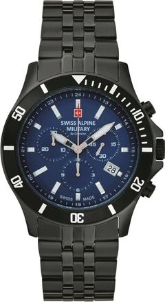 Swiss Alpine Military Alpine Chronograph - Heren - Horloges - Zwart - ONE Size - Accessoires