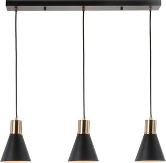 Jonathan Y Designs Jonathan Y Apollo 33.5In 3-Light Adjustable Modern Metal Led Pendant
