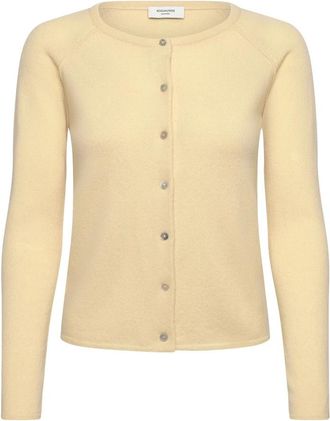 Rosemunde Cardigan - Dames - Vesten - Geel - S - Truien & Vesten