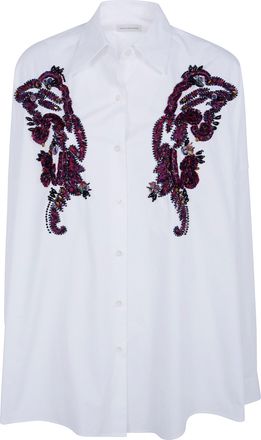 Dries Van Noten Shirt Embroidered Casia