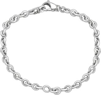 Pompeii3 Mens Rolo Link 14k Gold (20gram) or Platinum (32gram) 6mm Bracelet 8.5