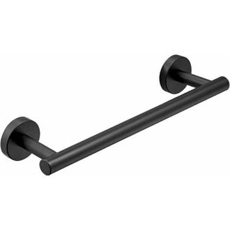 OEM Toallero De Ba&ntilde;o De Acero Inoxidable Sus304, De Pared, Lacado En Negro - Crezuo