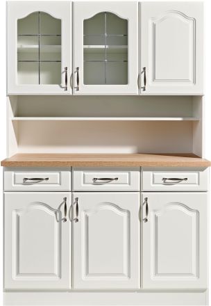 Wiho Küchen Küchenbuffet »Linz« 120 cm breit, in Landhaus-Optik