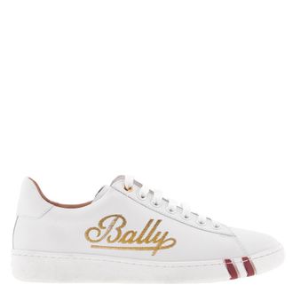 Bally Brompton Bredy Leather Low-Top Sneakers, Brand Size 5.5 ( US Size 6.5 )