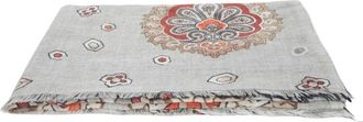 Dell'Oglio Vail S445V 03 Scarf - Heren - Wintersjaals - Veelkleurig - ONE Size - Wol - Accessoires