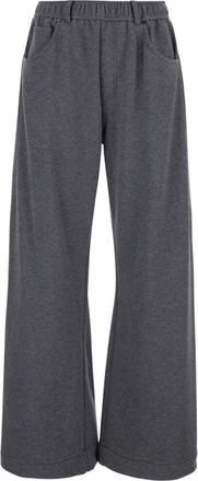 Brunello Cucinelli Grey Relaxed Elasticated Pants