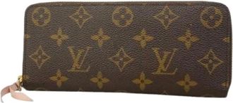 Louis Vuitton Pre-owned Wallets, female, Brown, Size: ONE SIZE Pre-owned Long Wallet (bi-fold)