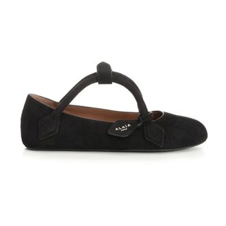 Alaia Le Teckel Ballet Flats - female - Ala&iuml;a - Ballerina Shoes - Black - 6 UK - Shoes