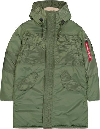 Alpha Industries Field Parka - Heren - Parka Jassen - Groen - M - Jassen