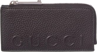 Gucci Zip Leather Card Case
