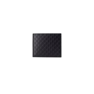 Gucci Accessoires, Heren, Zwart, ONE Size, Leer, GG Microguccissima Bifold Wallet