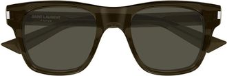 Saint Laurent Sunglasses Sl 875 004 Brown/Gray Men