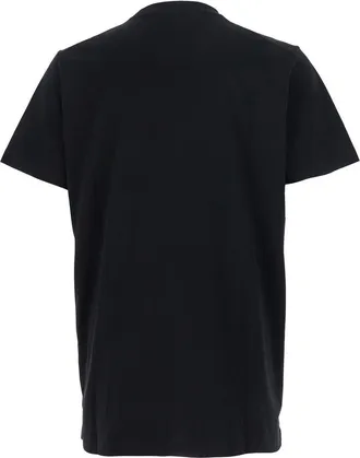 Dsquared2 Mens Ducati X D2 Black T-Shirt With Logo Cotton T-Shirts And Polos