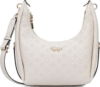 Guess Co logo-lettering tote bag - women - Polyurethane - One Size - Neutrals