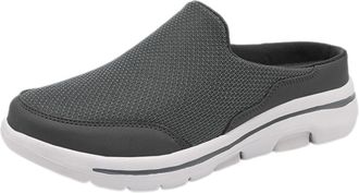 Generic Slippers Ladies Mens Casual Summer Slip-On Beach Walking Sandals Comfortable Breathable Mesh Slippers Backless Shoes Backless Clogs Mules Indoor Outdo