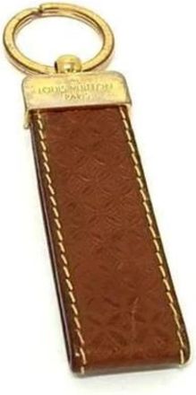 Louis Vuitton Pre-owned Leather key-holders - Dames - Vintage Accessoires - Bruin - ONE Size - Leer - Vintage