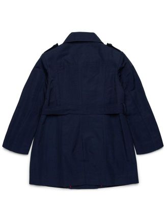 Max & Co. Cotton-Nylon Raincoat - Blue