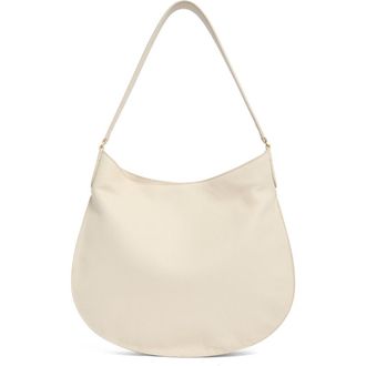 Vince Helena Leather Hobo Bag in Milk at Nordstrom Rack