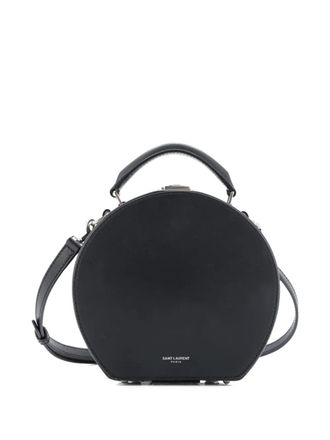 Saint Laurent Mica Hatbox Bag Leather Small shoulder bag - Nero