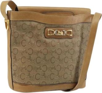 Celine Pre-owned Vintage Schoudertas - Dames - Vintage Schoudertas - Beige - ONE Size - Leer - Vintage
