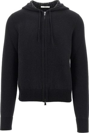 Fendi Full-zip knitted hoodie Man 46