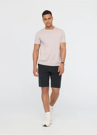 Duer Stretch Canvas Cargo Short in Black at Nordstrom, Size 38