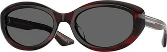 Oliver Peoples OV5513SU 1969C 1675B1 Womens Sunglasses Burgundy Size 53