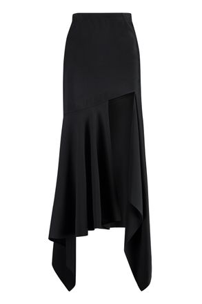 MUGLER Gabardine Midi Rok