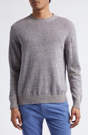 Massimo Alba Dustin Crewneck Sweater in Aralsea at Nordstrom, Size X-Large