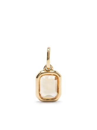 WHITEbIRD Pendente Dancing Drop in oro giallo 18 carati con citrino