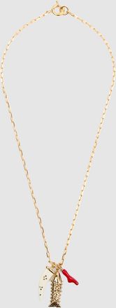 Isabel Marant Sautoir Long Necklace Dore