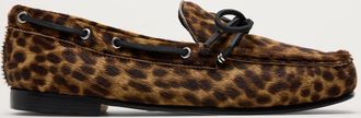 Freda Salvador Womens Morgan Boat Shoe In Leopard
