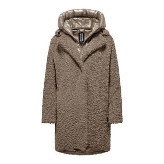 Bomboogie Mujer, Abrigos, Beige, Talla: 3XL