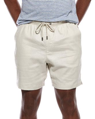 Onia Stretch Linen-Blend Short