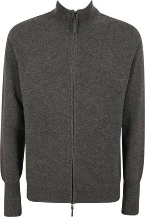 Ballantyne Volledige Ritssluiting Vest - Heren - Vesten - Grijs - 2XL - Leer - Truien & Vesten