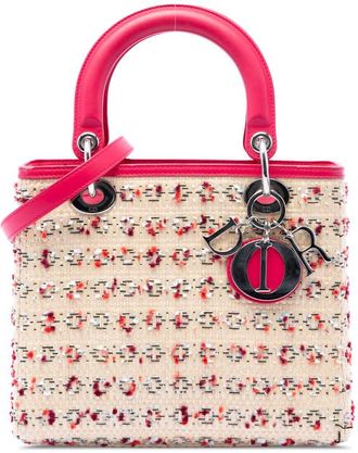 Dior Pre-owned Dior Medium Woven Raffia Lady Dior Ladies 5YHLX0RCLI7ZNAAJ
