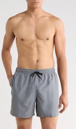 Nike 5-Inch Volley Swim Trunks in Cool Grey at Nordstrom Rack, Size X-Large