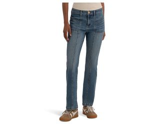 Kut from the Kloth Kelsey High-Rise Ankle Flare Front Seams Patch Pocket Womens Jeans Articulated : 10 29, Cotton/Denim/Lycra