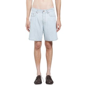 Versace Chambray Denim Shorts