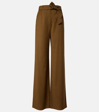 Max Mara Wool wide-leg pants