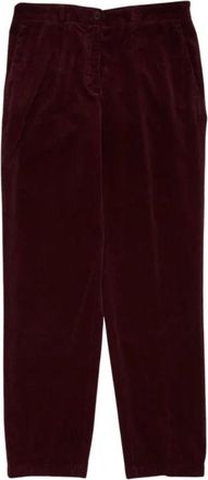 Aspesi Dames Lange Broek - Dames - Vrijetijds broeken - Rood - L - Broeken