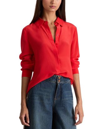 Alice & Olivia Alice + Olivia Willa Silk Top