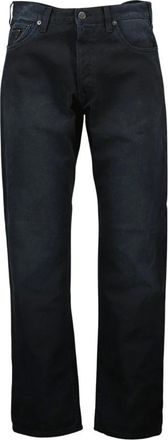 Prada Straight Fit Jeans, male, Black, W31, Black Washed Straight Leg Jeans